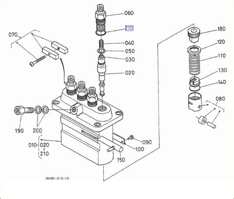 1988 kubota diesel injection pump for skid steer|kubota injector pump rebuild kit.